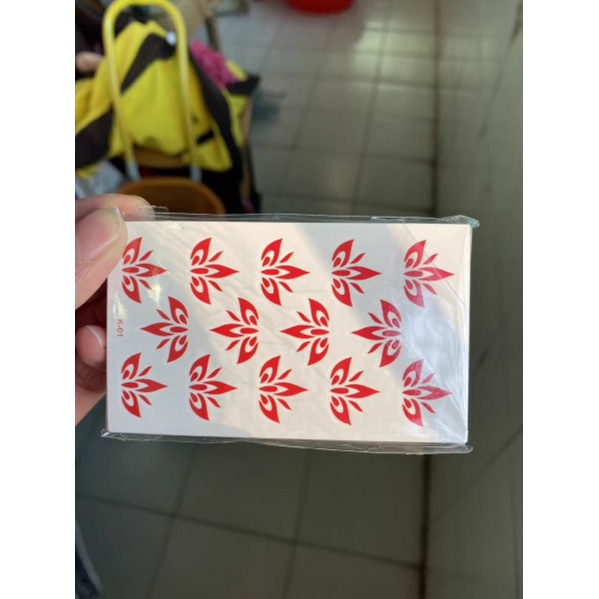 Combo 1_5 tấm to 16-25 hình chu sa dán trán Bỉ Ngạn Hoa và các loại