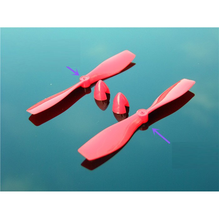 Bộ 2 cánh quạt thuận nghịch 55mm trục 1mm