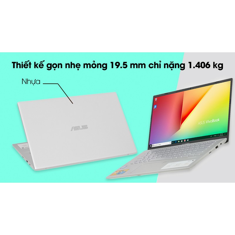 Laptop Asus VivoBook A412FA i3-10110U/ 4Gb Ram/ 512Gb SSD/ Intel HD Graphics/ 14.0 inch FHD/ win10 | BigBuy360 - bigbuy360.vn