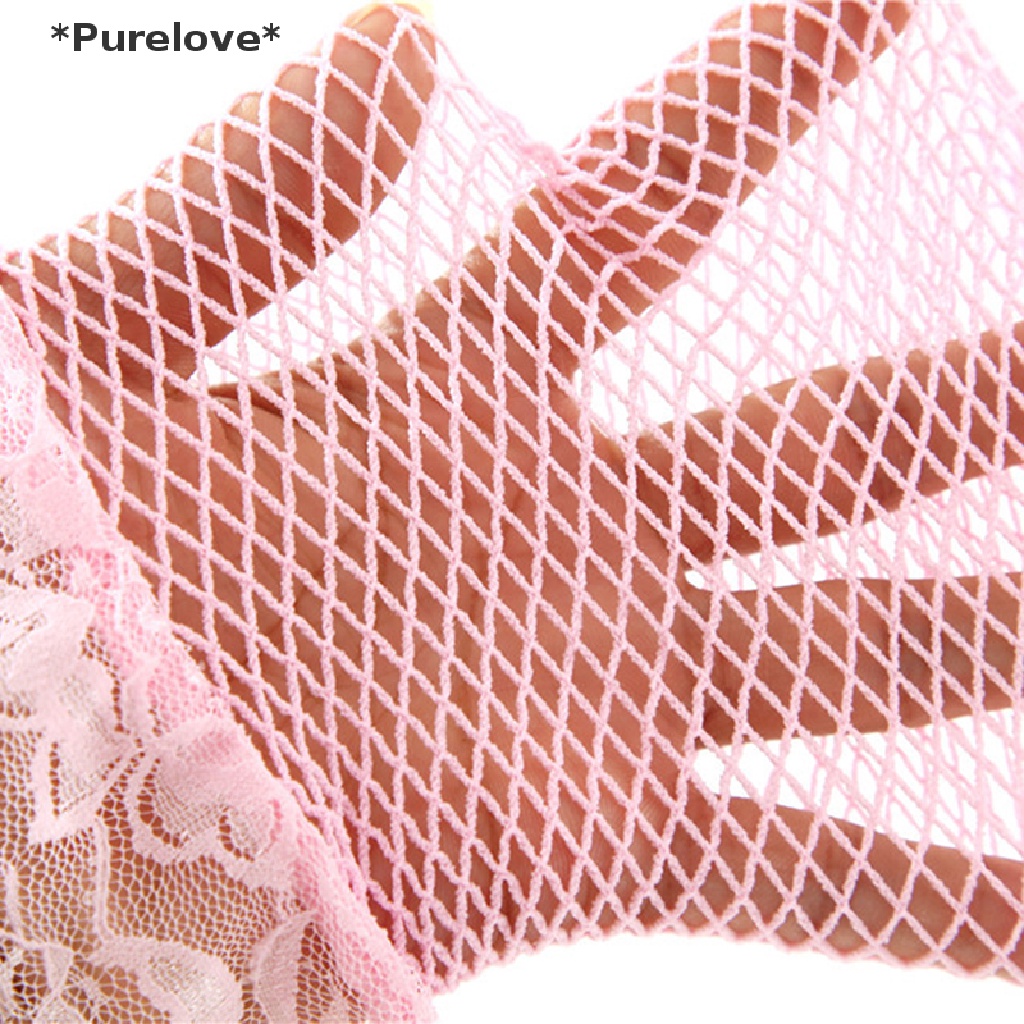 Vớ Lưới Dài Qua Gối Phối Ren Quyến Rũ Cho Nữ
