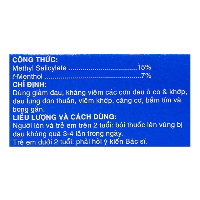 SALONPAS GEL Tuýp lớn 30g