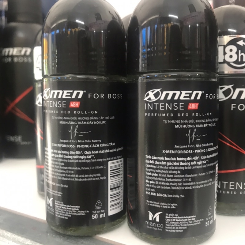 XMEN Lăn Khử Mùi Nam For Boss Intense 50ml