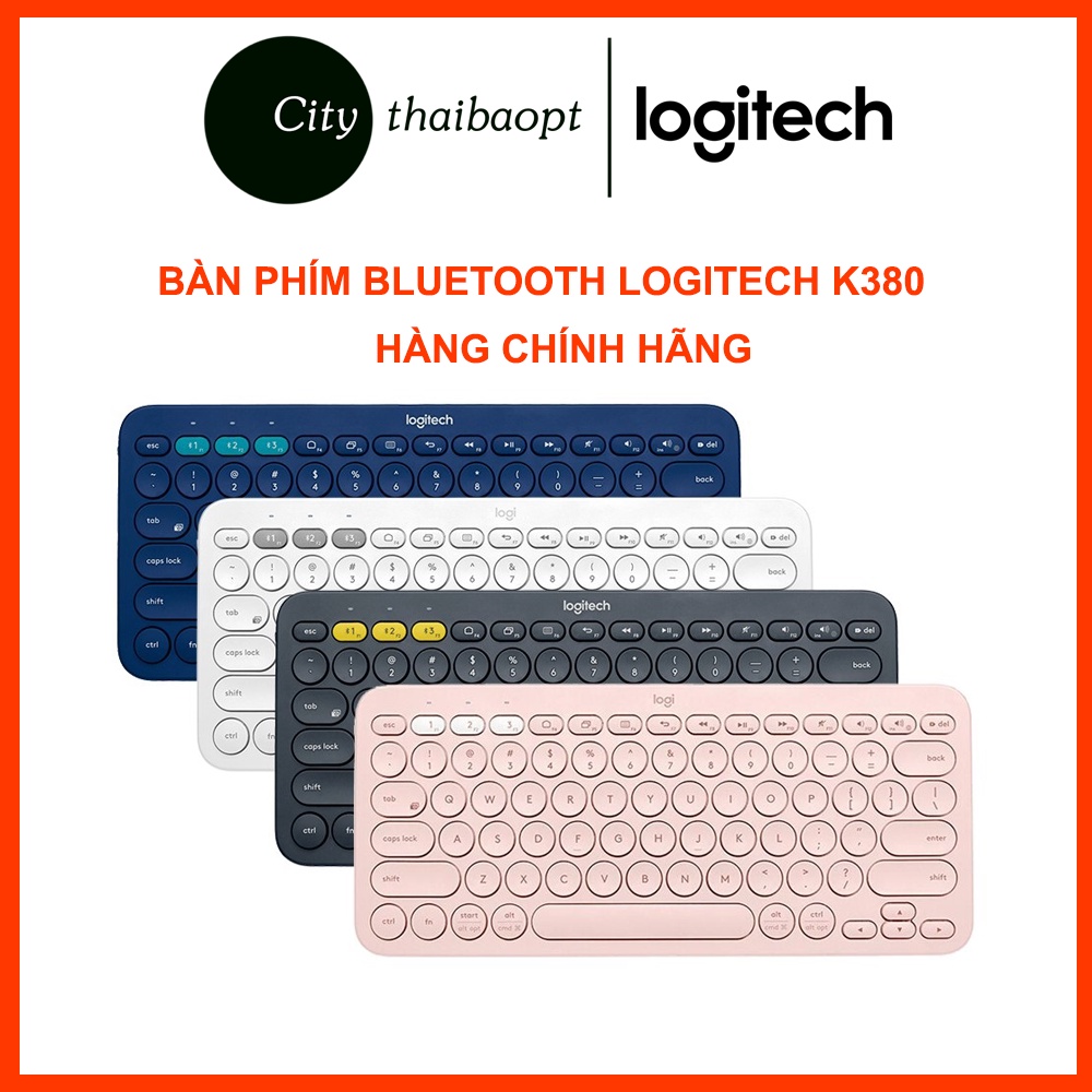 Bàn Phím Bluetooth Logitech K380 Multi-Device - Hàng Chính Hãng