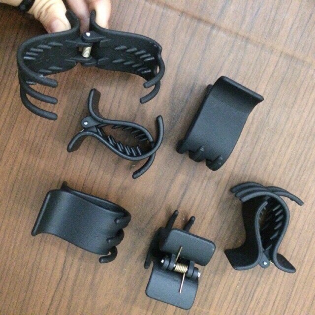 SỈ SET 12 KẸP CÀNG CUA NHỰA NHÁM DẺO BẺ KHÔNG GÃY