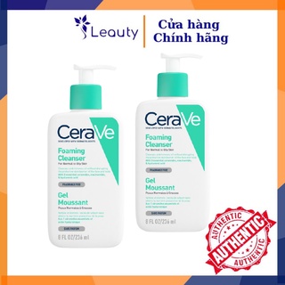 Sữa Rửa Mặt Cerave Foaming Facial Cleanser Bản Pháp 236ml