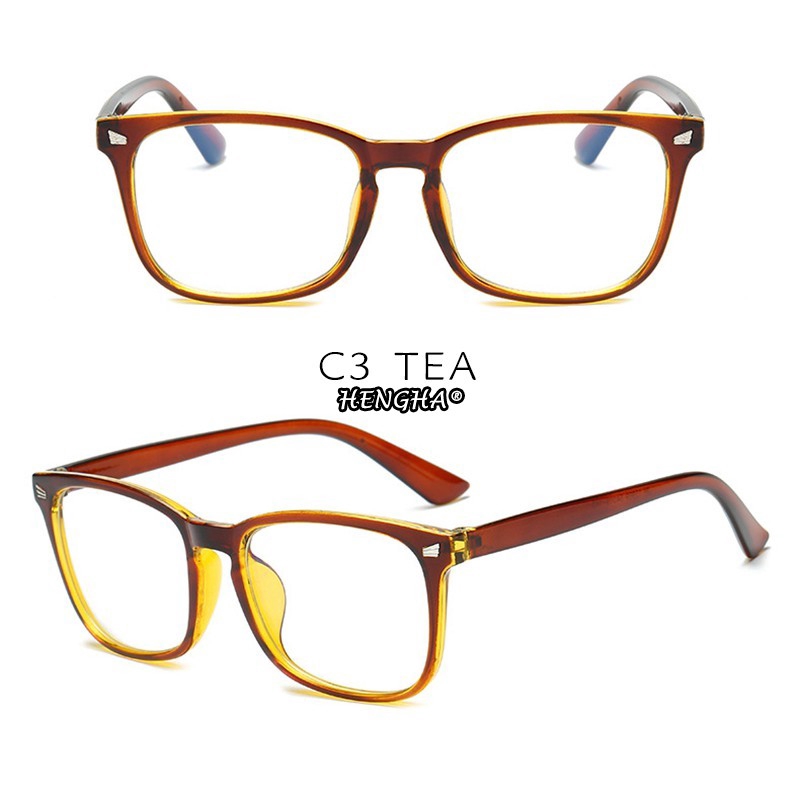 🆕Hengha🆕Mắt Kính Chống Tia Xanh Thời Trang Hàn Quốc Cho Nam Nữ