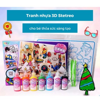 Bộ Tranh vẽ 3D sáng tạo hot nhất 2021