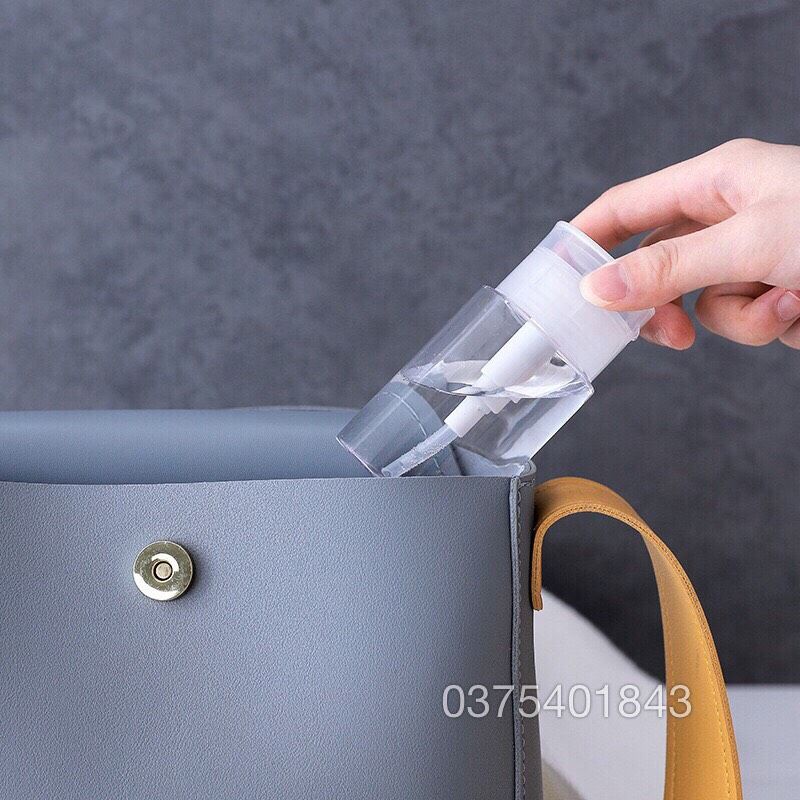 Bình Nắp Nhấn Đựng Nước Tẩy Trang Siêu Tiện Dụng - 150ml/100ml/200ml