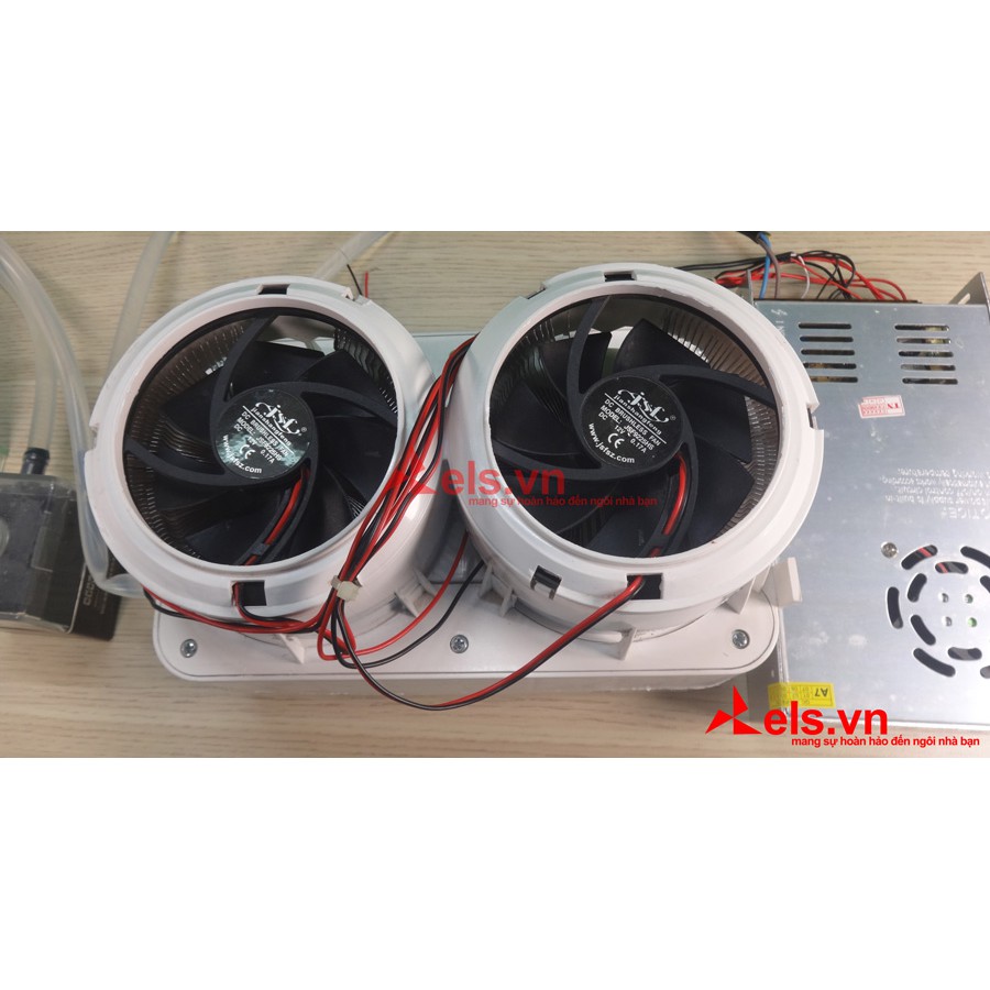 Bộ chiller làm mát nước bằng sò nóng lạnh 12V 120W