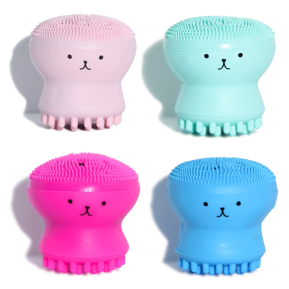 [Mã FMCGMALL - 8% đơn 250K] Cọ rửa mặt silicone SANIYE hình bạch tuộc đáng yêu đa năng tiện dụng B012 | BigBuy360 - bigbuy360.vn