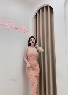 💥 ĐẦM BODY HAI DÂY NHÚN THÂN [Ảnh Thật]