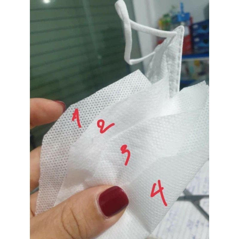 (Sale) Khẩu trang 3D Land mask sét 6 cái phong cách KF74 Hàn
