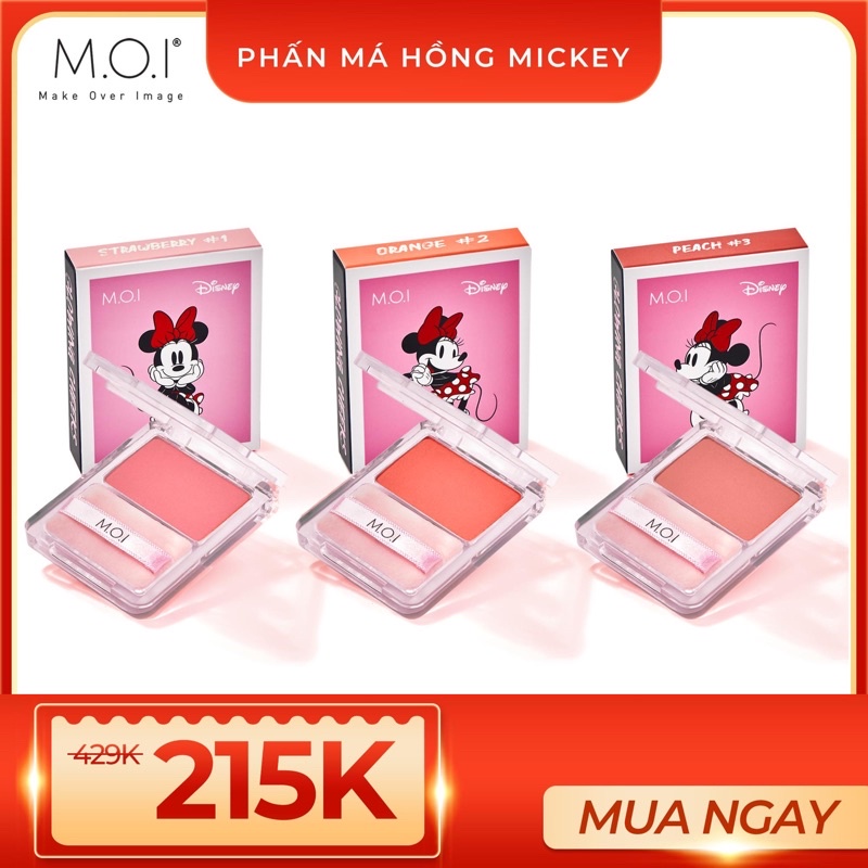 Phấn má Mickey PHIÊN BẢN GIỚI HẠN TỪ M.O.I COSMETICS KẾT HỢP VỚI DISNEY