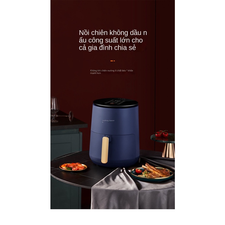 Nồi chiên không khí công suất lớn điện thông minh hoàn toàn tự động gia dụng máy khoai tây dầu chính thức hàng đầu hãng