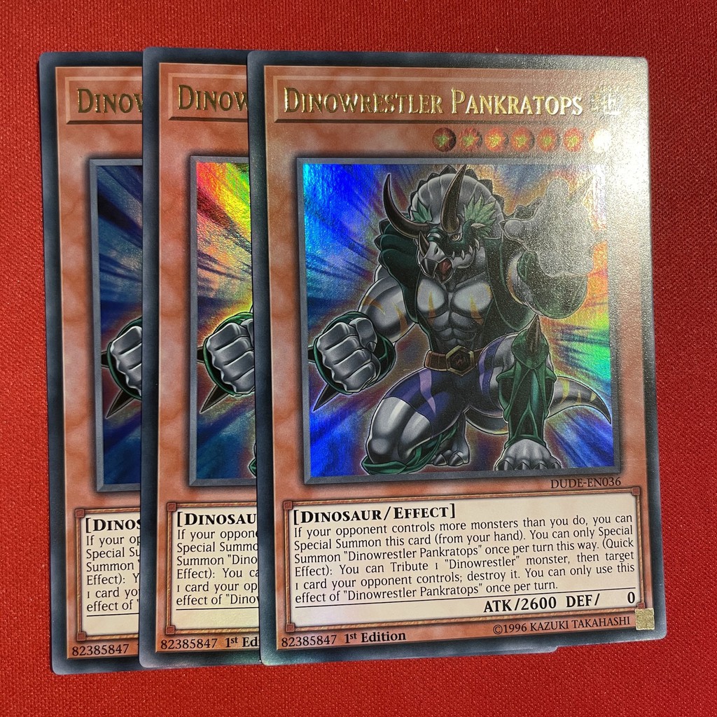 [EN]Thẻ Bài Yugioh Chính Hãng] Dinowrestler Pankratops