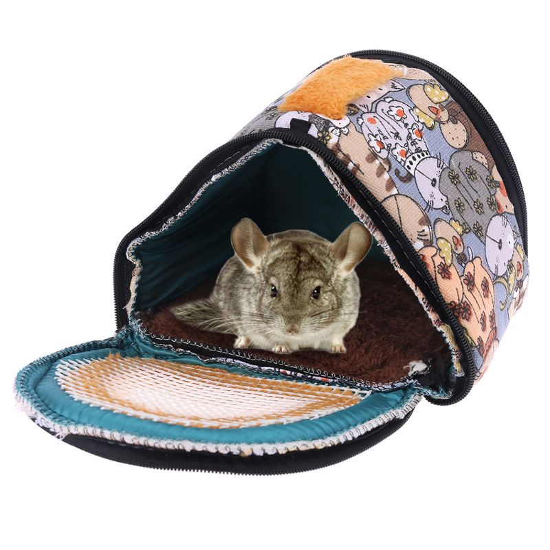 Lucky Túi Địu Chuột Hamster Cỡ Nhỏ Có Dây Đeo Thoáng Khí Nhỏ Mang Đi Ra Ngoài