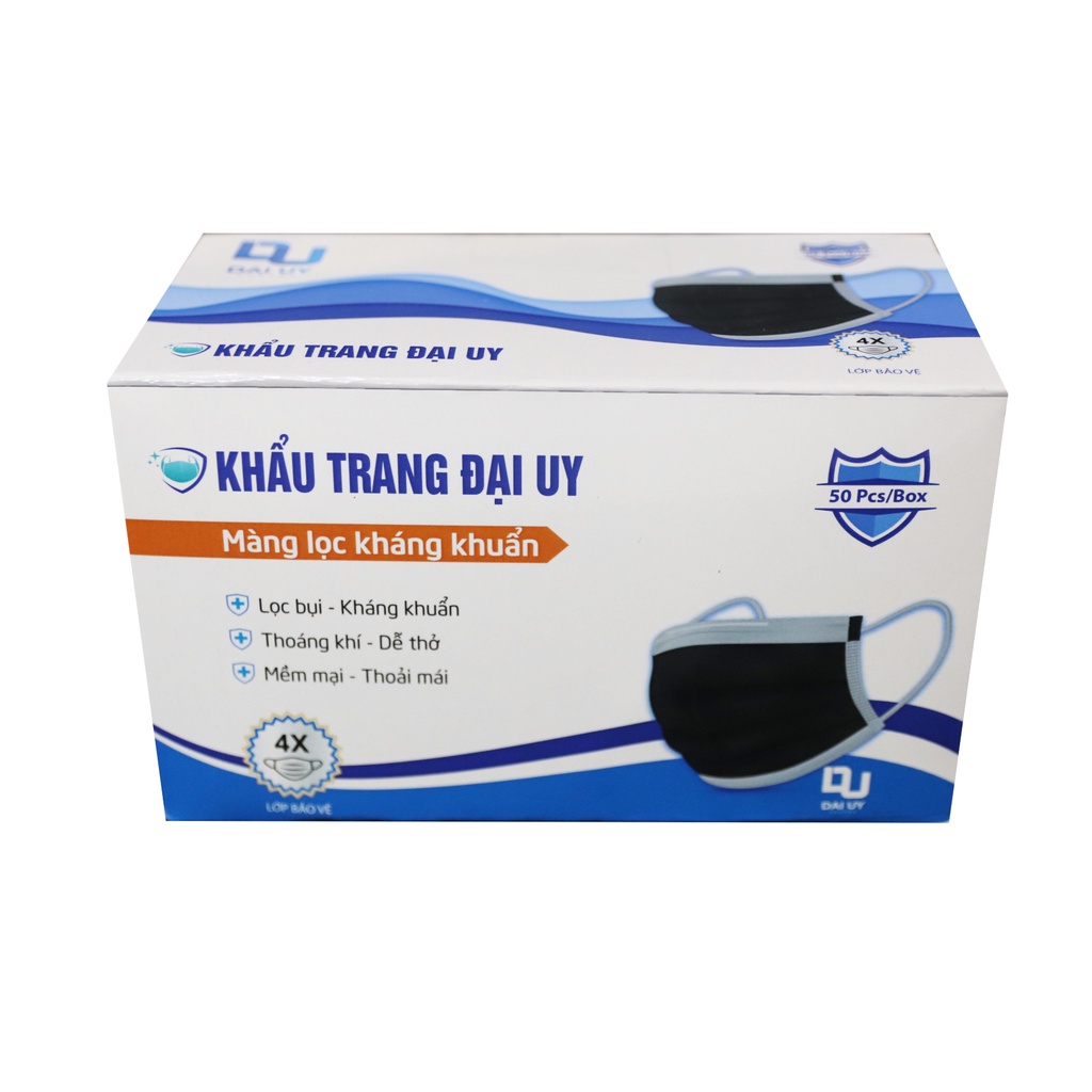 Khẩu trang y tế Đại Uy (Hộp 50 chiếc)