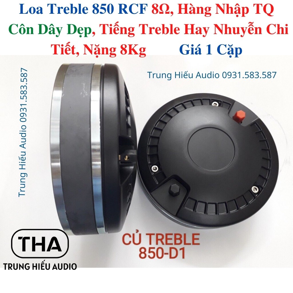 Loa Treble 850 RCF Côn Dây Dẹp, Hàng Nhập TQ, Bắt Vít (Giá 1 Cặp) - Trung Hiếu Audio