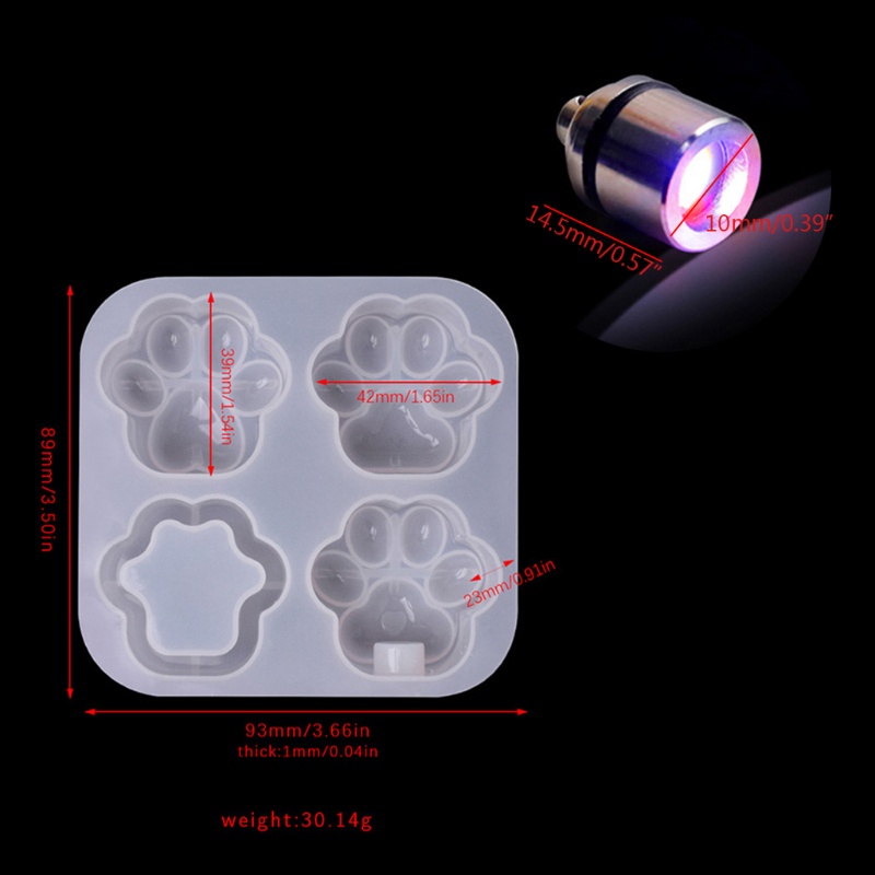 Khuôn Làm Trang Sức Bằng Nhựa Resin Thủ Công