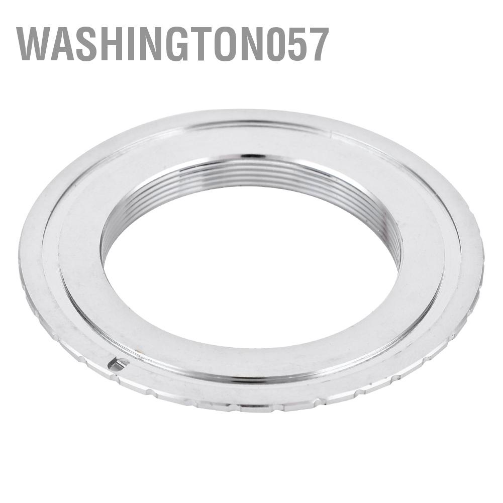 Washington057 M42-EOS Metal Lens Mount Adapter Ring for M42 to Fit Canon EOS Camera
