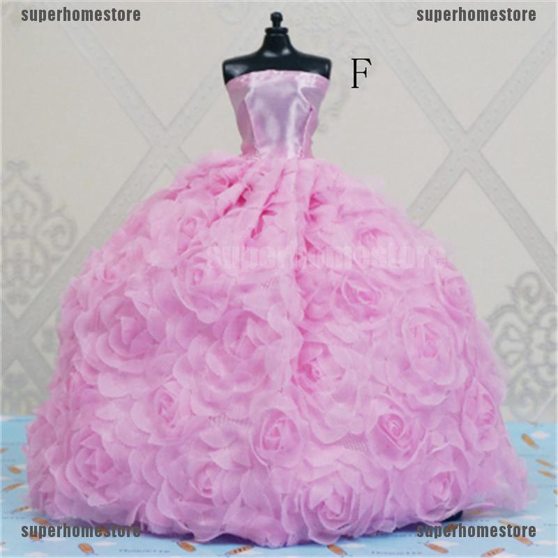 Đầm Đồ Chơi Búp Bê Công Chúa