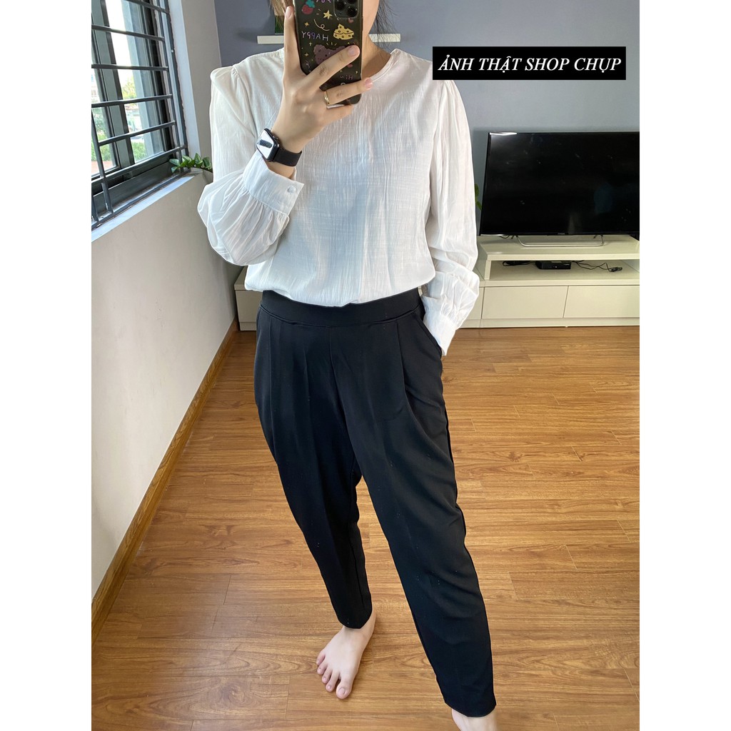 Quần Baggy ⚡️𝐁𝐈𝐆𝐒𝐈𝐙𝐄⚡️ Tôn Dáng Gọn Người Phù Hợp Đi Làm Công Sở Dễ Phối Đồ | BigBuy360 - bigbuy360.vn