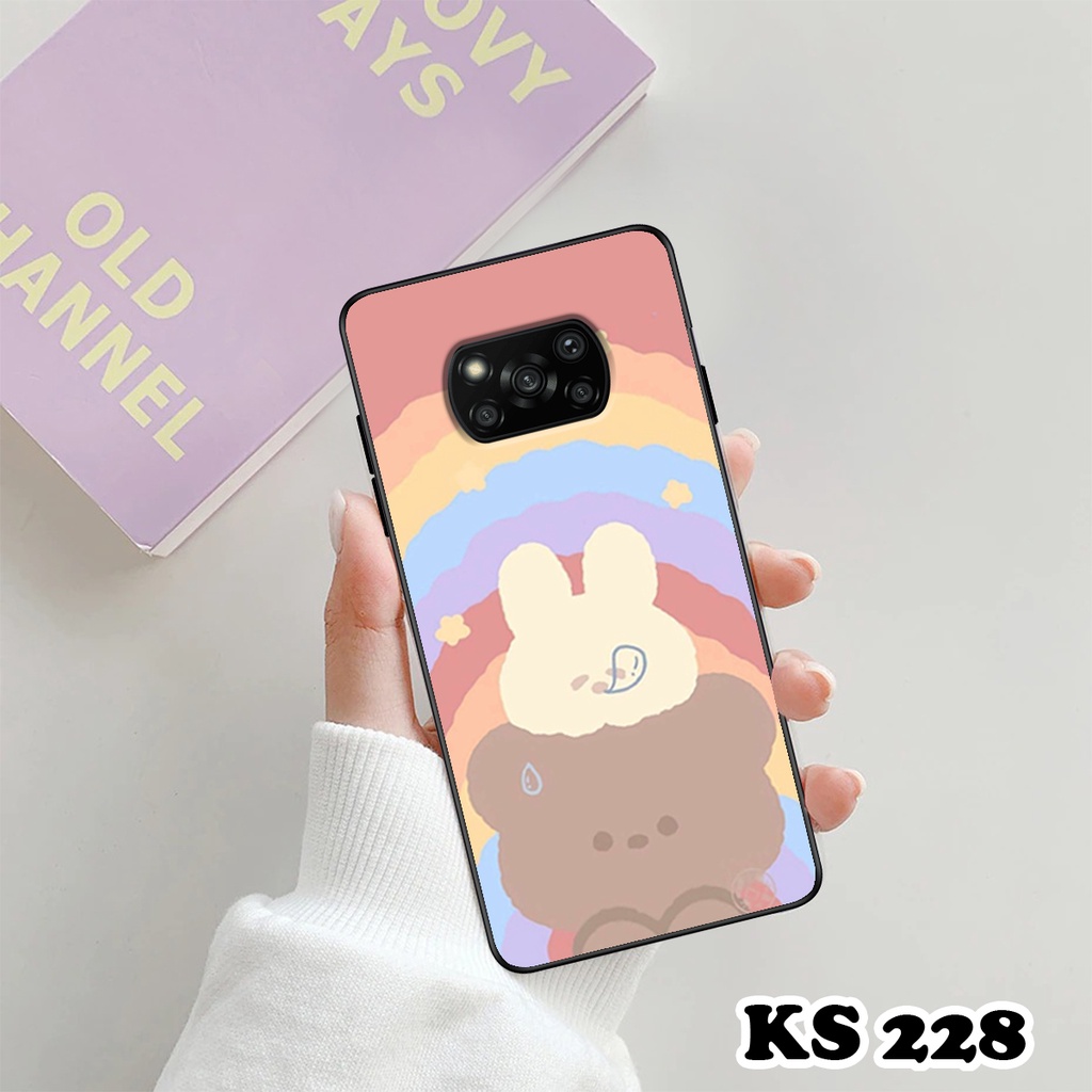 Ốp lưng Poco M3 - Poco X3 - Poco X3 Pro - Ốp in hình gấu bear ngộ nghĩnh