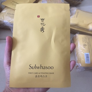 mặt nạ giấy firsr care dưỡng da chuyên sâu