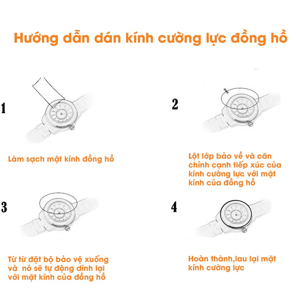 Kính cường lực Haylou Solar trong suốt full màn hình đồng hồ độ cứng 9H