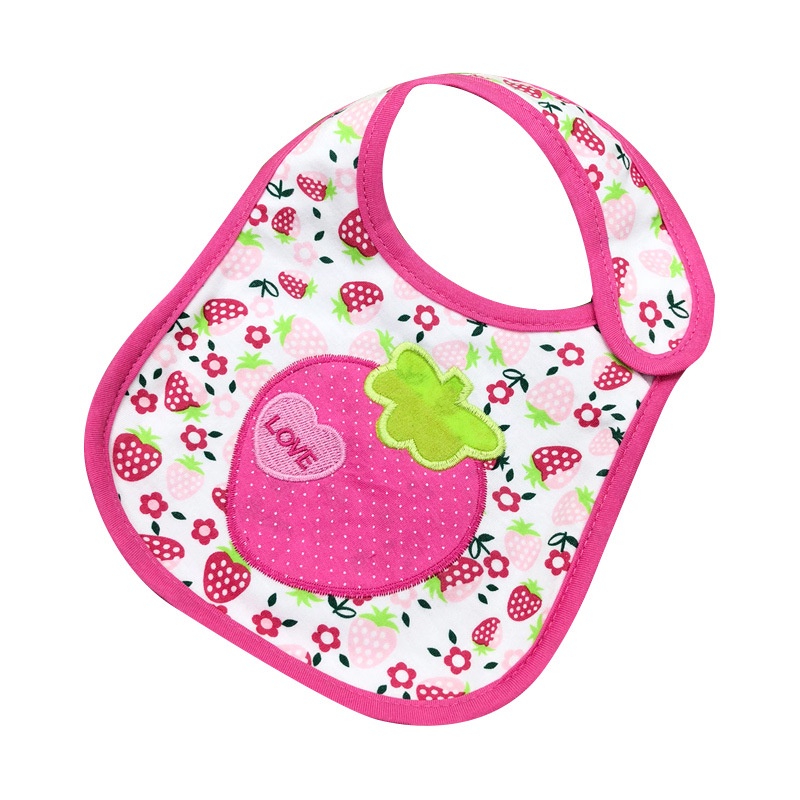 Yếm Ăn cotton 3 Lớp Chống Thấm Nước Cho Mẹ Và Bé