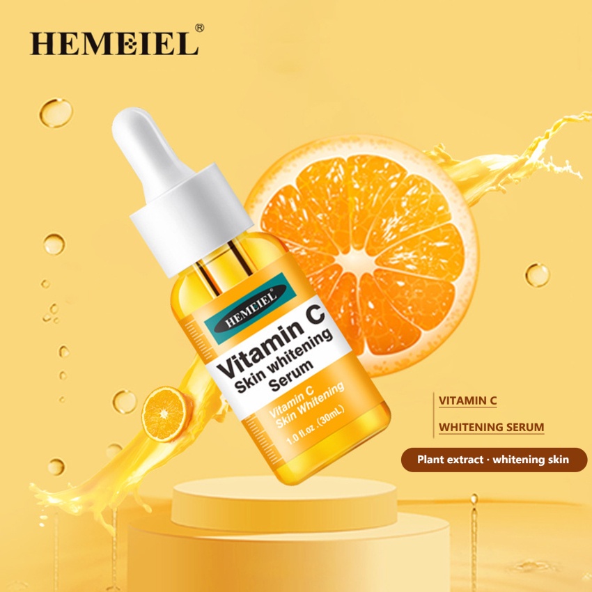 Tinh Chất Vitamin C Làm Trắng Dưỡng Ẩm Chống Oxy Hóa Kiểm Soát Dầu Se Khít Lỗ Chân Lông Chống Lão Hóa HEMEIEL