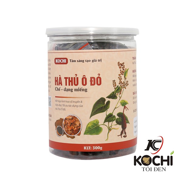 [ Chính Hãng ] Hà Thủ Ô Đỏ KOCHI Chế Dạng Miếng 300g