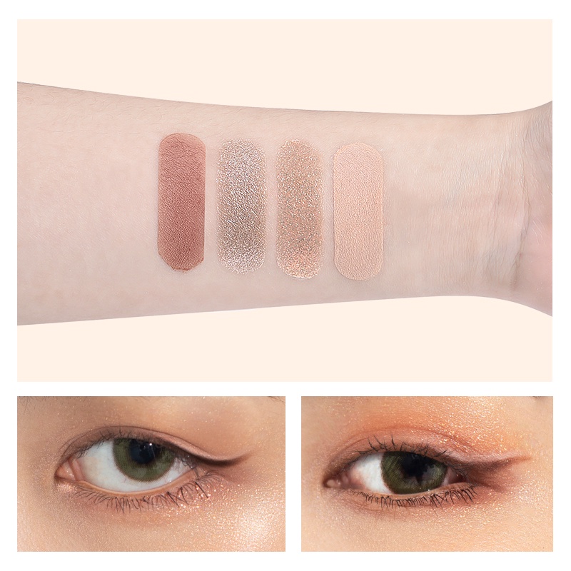 [Hàng mới về] Bảng phấn mắt VENUS MARBLE 5.6g 4 màu với màu lì và màu bóng ánh ngọc trai kháng nước phân cực | BigBuy360 - bigbuy360.vn