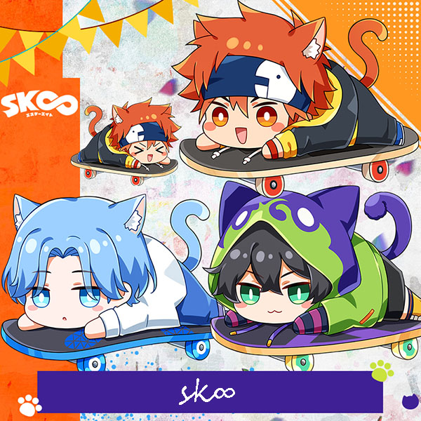 Gối Nhồi Bông Hình Nhân Vật Hoạt Hình Miya Langa Reki Sk8