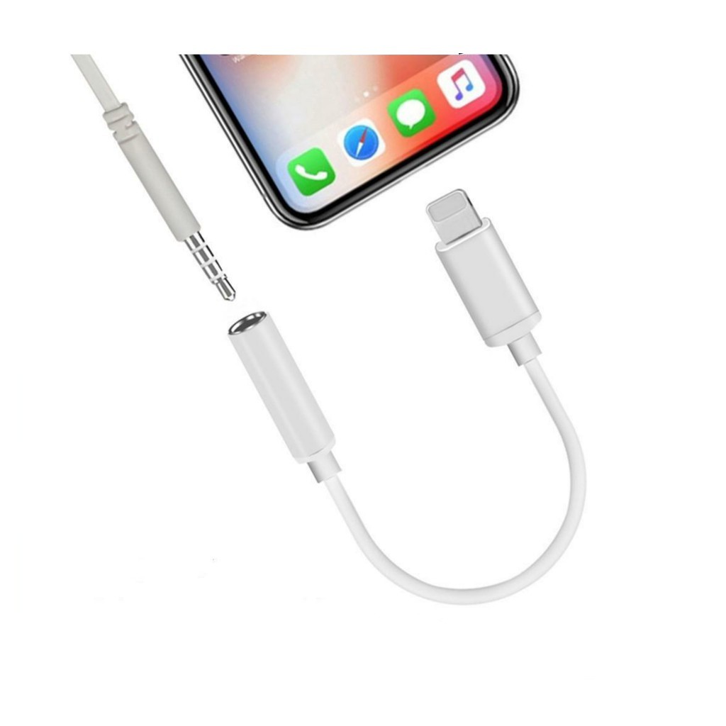 Jack chuyển đổi cổng Lightning sang Audio 3.5 chuyên dụng cho IPhone - dùng bluetooth