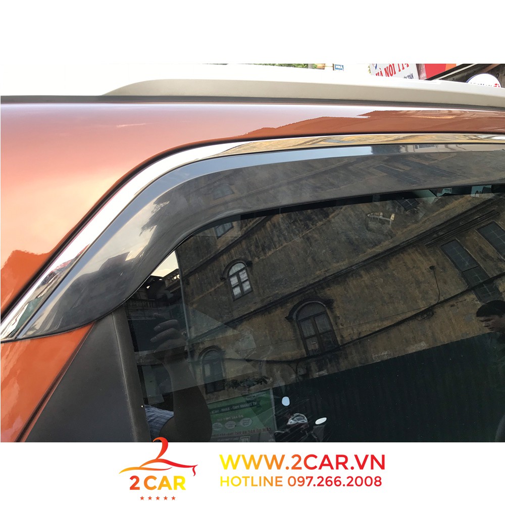 Vè Che Mưa Xe Ford EcoSport 2016-2020, chỉ inox cao cấp