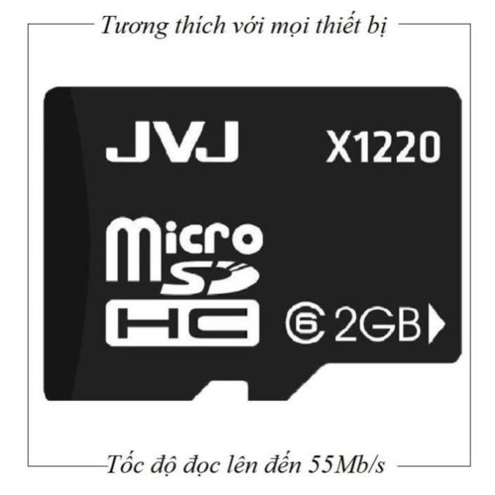 [KỊCH SÀN] Thẻ nhớ 2G/4G/8G/16G/32G/64G JVJ microSDHC chuyên dụng CAMERA, lưu trữ hình ảnh âm thanh chuẩn