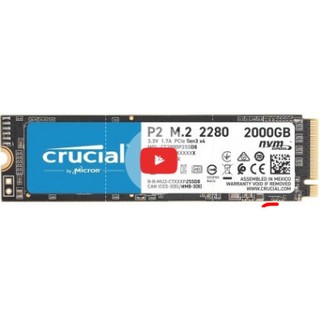 Ổ cứng SSD Crucial P2  500Gb/ 1Tb/ 2Tb - NVMe 2280 M2 PCIe Gen3x4