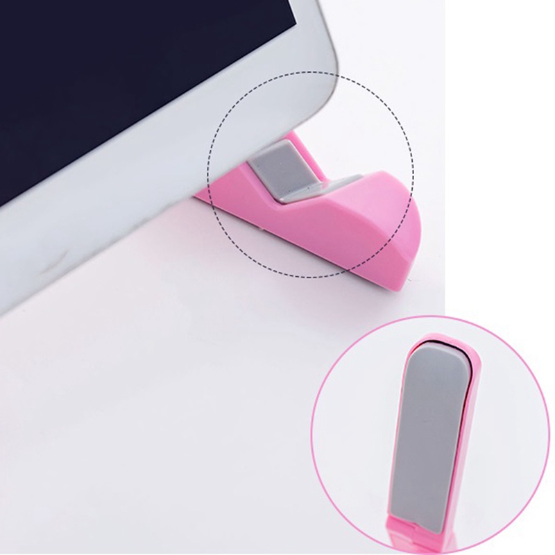 Giá Đỡ Máy Tính Bảng / Điện Thoại / Máy Tính Bảng 10 Inch Màu Hồng Có Thể Gấp Gọn Tiện Dụng | BigBuy360 - bigbuy360.vn