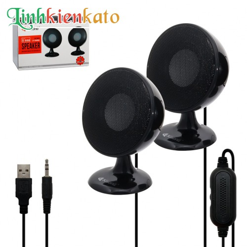 Loa Máy Tính Vi Tính Kisonli S888 Nhỏ Gọn Cho Laptop