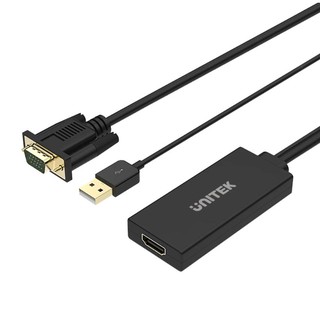 Cáp chuyển đổi VGA sang HDMI (Có âm thanh) Unitek Y8711