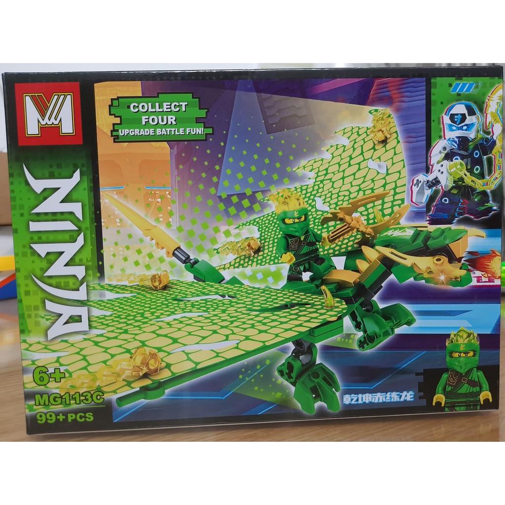 NINJAGO Lego Ninjago 4 mẫu rồng thần robot cao cấp