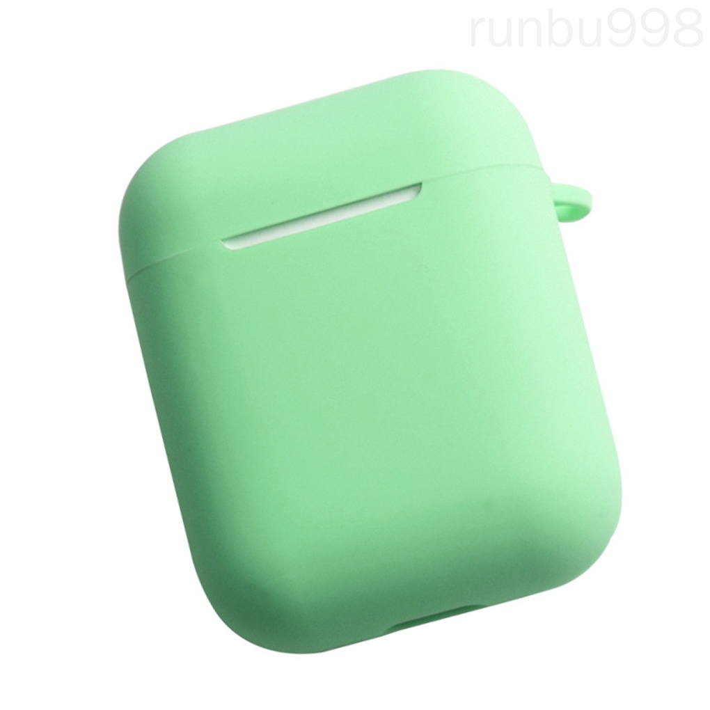 Vỏ bảo vệ hộp sạc tai nghe Bluetooth Airpods i9S/i10/i11/i12 bằng silicon thay thế chuyên dụng