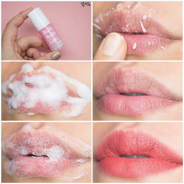Gel tẩy da chết môi Unpa Bubi Bubi Lip, gel sủi cực lành tính, siêu mềm môi 12ml HT434 | BigBuy360 - bigbuy360.vn