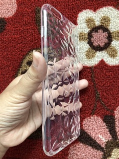 Ốp lưng iPhone 6 plus / 6s plus 3D trong nhũ
