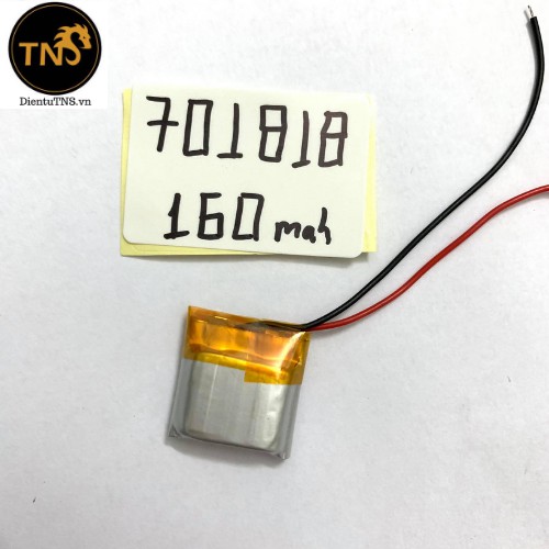 Pin lipo lithium 3,7v nhiều kích thước  100-220mah dành cho tai nghe ,GPS , máy trợ giảng