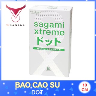 [Chính Hãng] Bao cao su Sagami Xtreme White (Hộp 10 BCS)