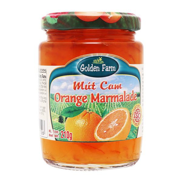 [Mã 159FMCGSALE giảm 8% đơn 500K] Mứt Golden Farm 210g