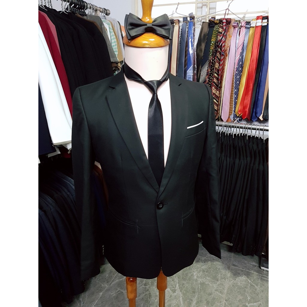 [Xả Hàng Cuối Năm] Bộ vest đen form ôm body full size giá sỉ