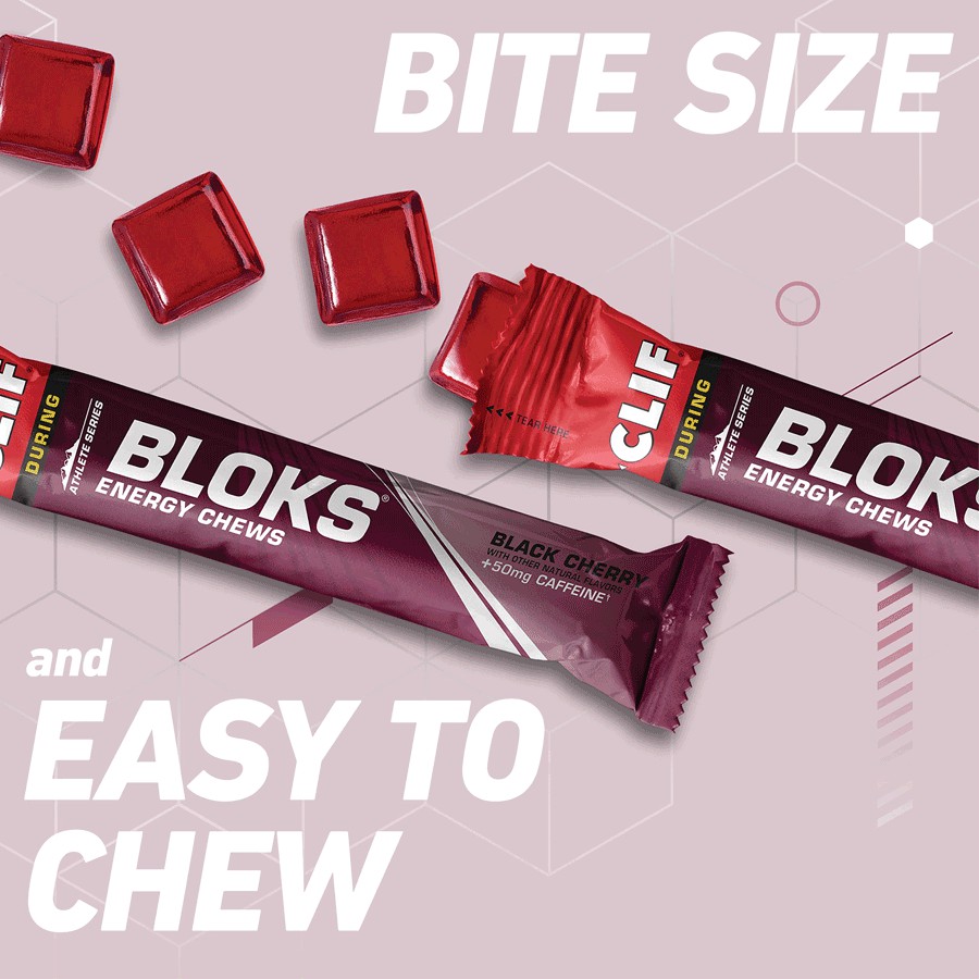 Kẹo Dẻo CLIF BLOKS Bổ Sung Năng Lượng Thể Thao Chạy Bộ Trail Đạp Xe Gym Trekking 60g